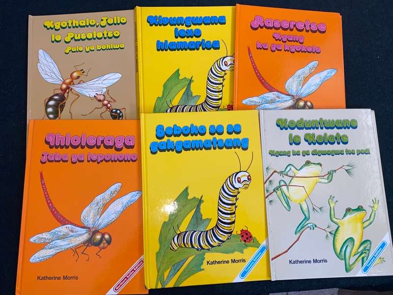 6 X CHILDREN`S TSWANA , SOUTH AND NORTHERN SOTHO BOOKS