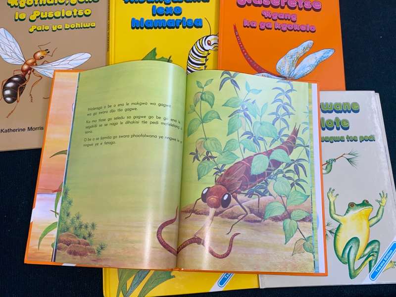 6 X CHILDREN`S TSWANA , SOUTH AND NORTHERN SOTHO BOOKS