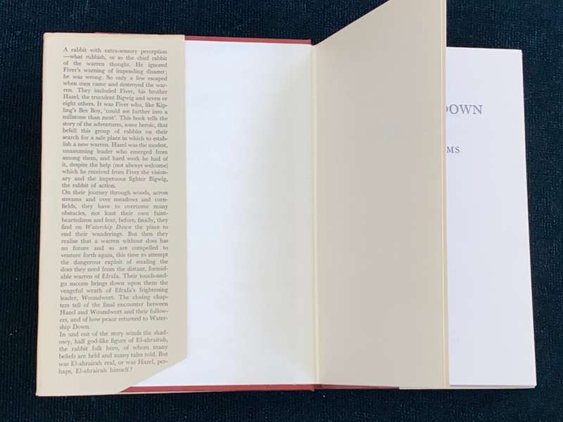 WATERSHIP DOWN BY RICHARD ADAMS 1973