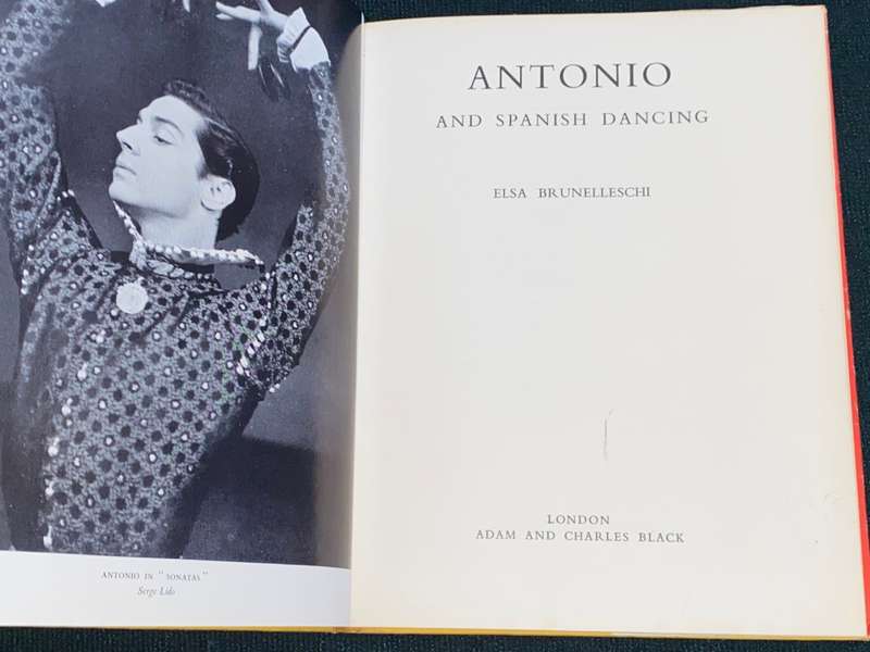 ANTONIO AND SPANISH DANCING BY ELSA BRUNELLESCHI