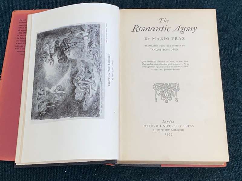 THE ROMANTIC AGONY BY MARIO PRAZ 1933