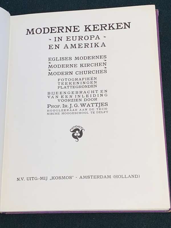 MODERNE KERKEN IN EUROPA EN AMERIKA