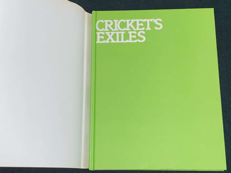 CRICKET`S EXILES BY BRIAN CROWLEY