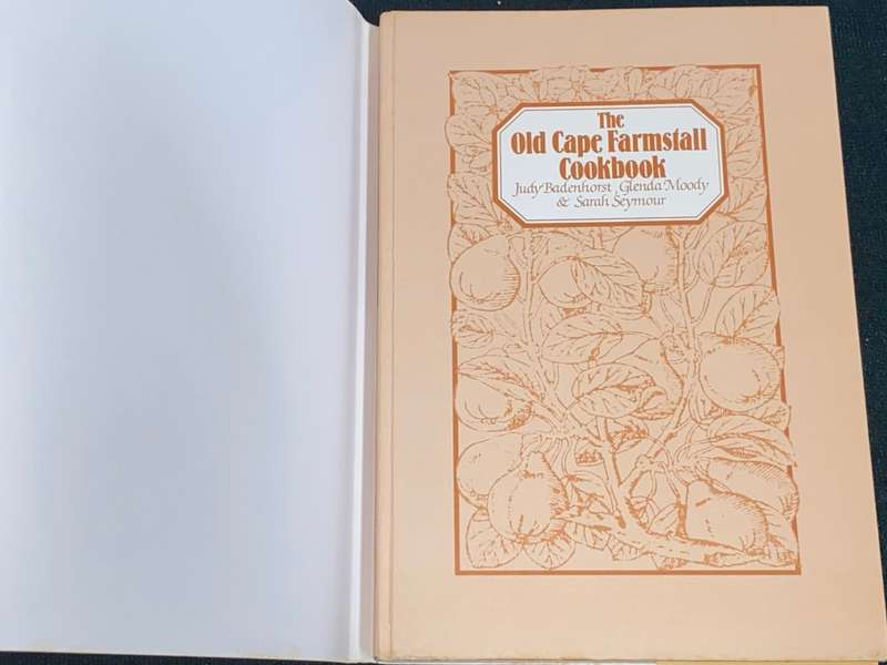 THE OLD CAPE FARMSTALL COOKBOOK