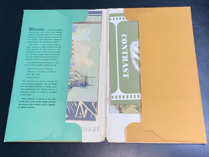 VAN RIEBEECK FESTIVAL TRANSVAAL CHAMBER OF MINES PACK OF BOOKLETS
