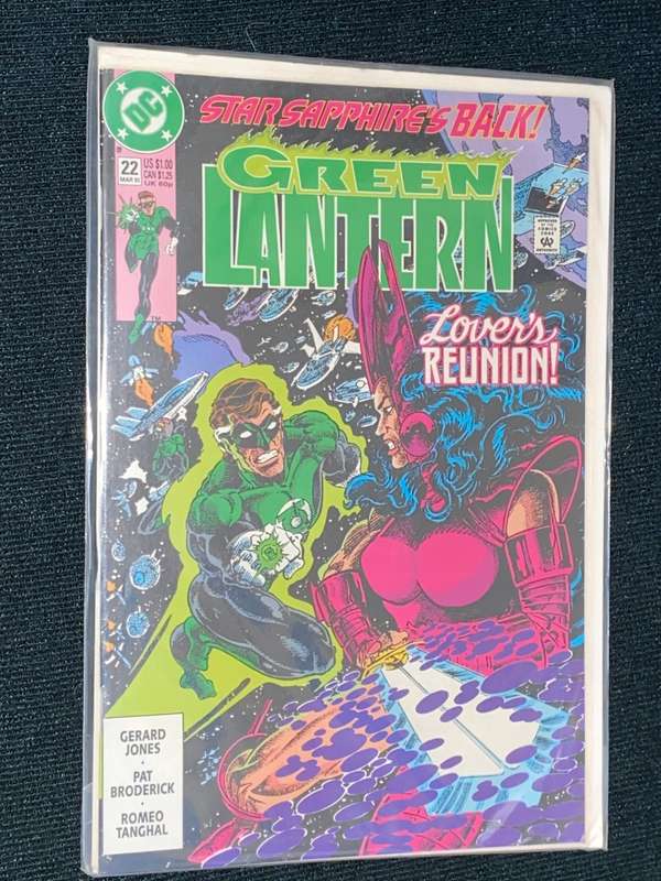 DC COMICS #22 GREEN LANTERN LOVER`S REUNION