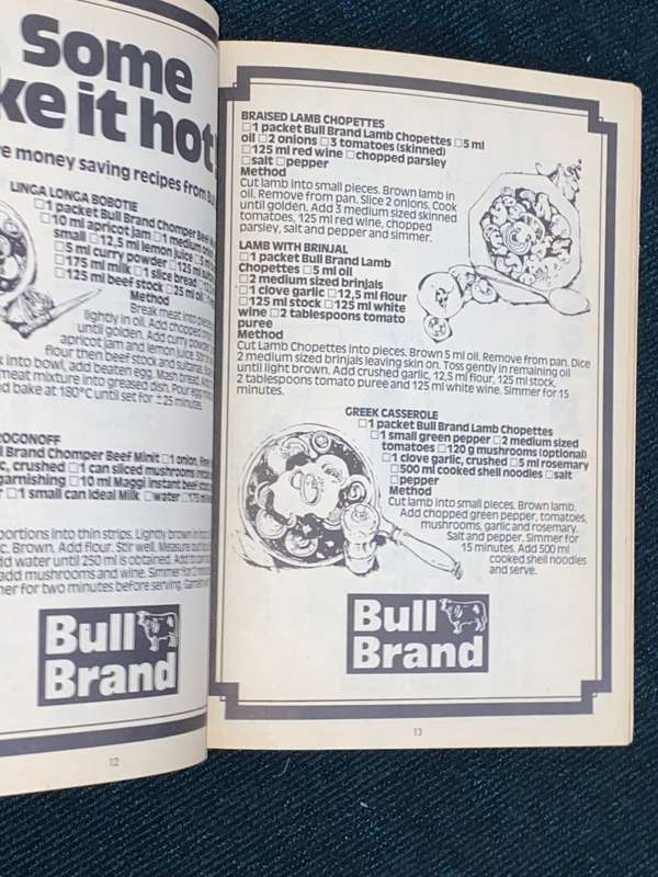 THE STAR FOOD & DERINK FAIR 1980 RECIPE COLLECTION
