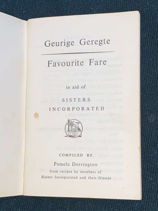 FAVOURITE FARE / GEURIGE GEREGTE