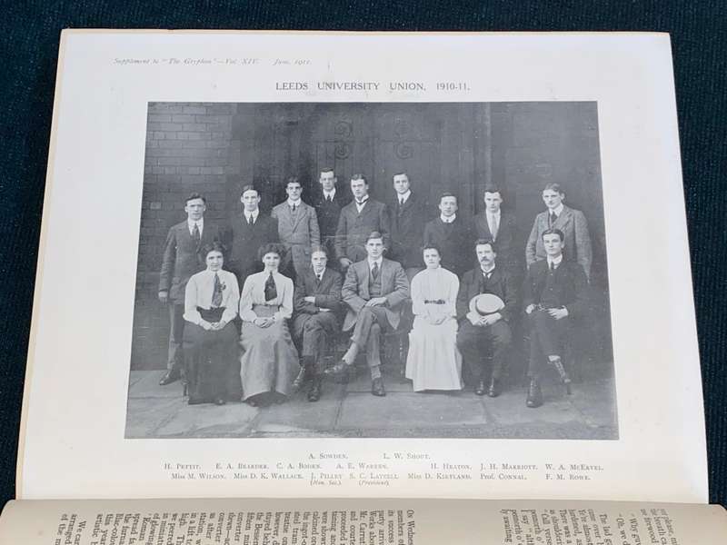 THE GRYPHON THE JOURNAL OF THE UNIVERSITY OF LEEDS 1909 - 1911
