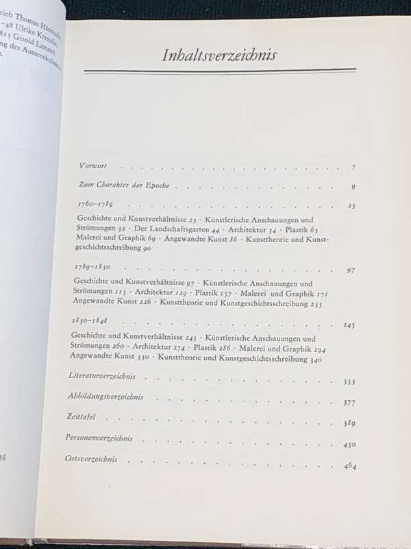 GESCHICHTE DER DEUTSCHEN KUNST 1760-1848