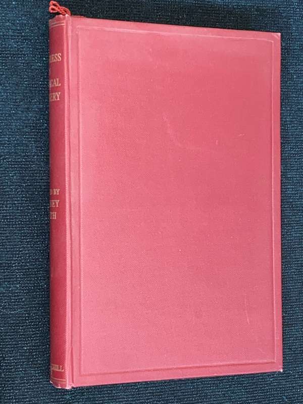 PROGRESS IN CLINICAL SURGERY BY VARIOUS AUTHORS 1954