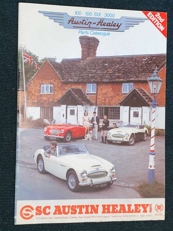 AUSTIN - HEALEY PARTS CATALOGUE