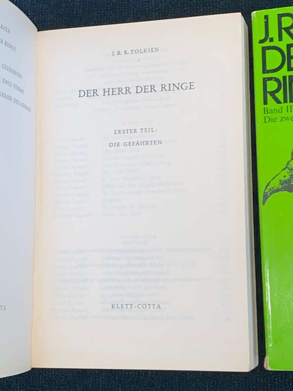 J.R.R. TOLKIEN DER HERR DER RINGE