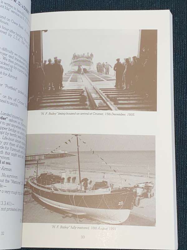 THE HISTORY OF CROMER LIFEBOATS AND CREWS H.F. BAILEY 777 1935-1945 BY KITTY LEE