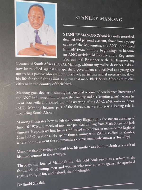 IF WE MUST DIE AN AUTOBIOGRAPHY OF A FORMER COMMANDER OF UMKHONTO WE SIZWE BY STANLEY MANONG