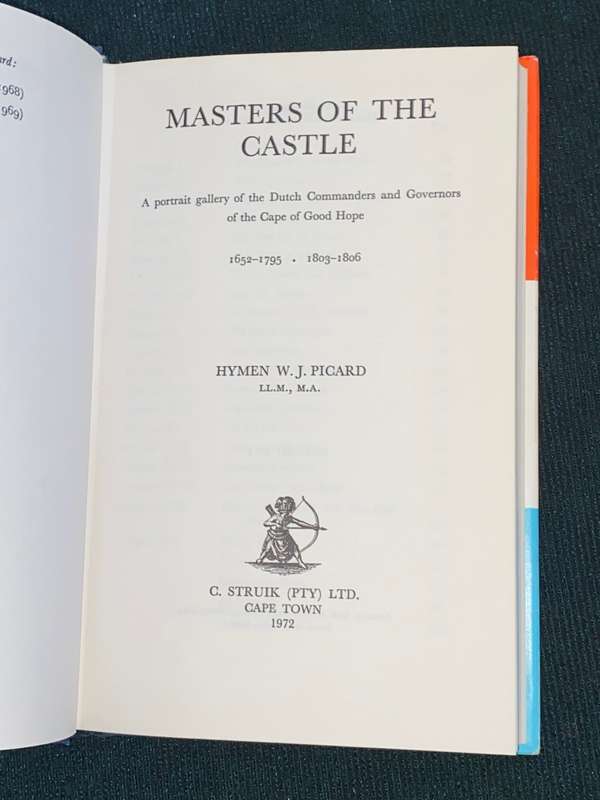 MASTERS OF THE CASTLE BY HYMEN W.J. PICARD