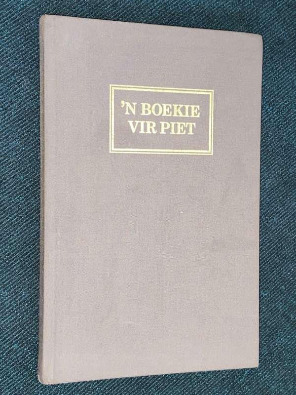 `N BOEKIE VIR PIET (CILLIE)