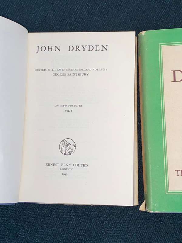 JOHN DRYDEN 2 VOLUMES
