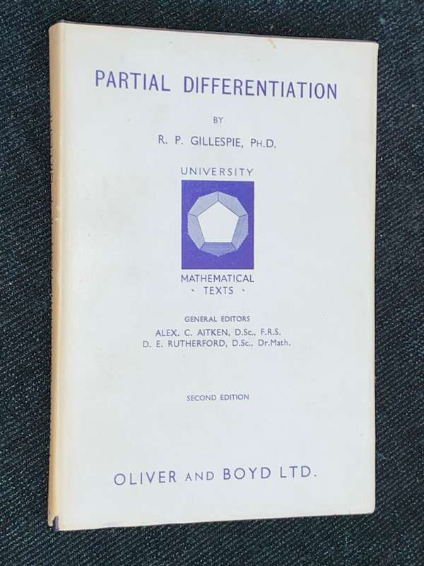 PARTIAL DIFFERENTIATION BY R.P. GILLESPIE
