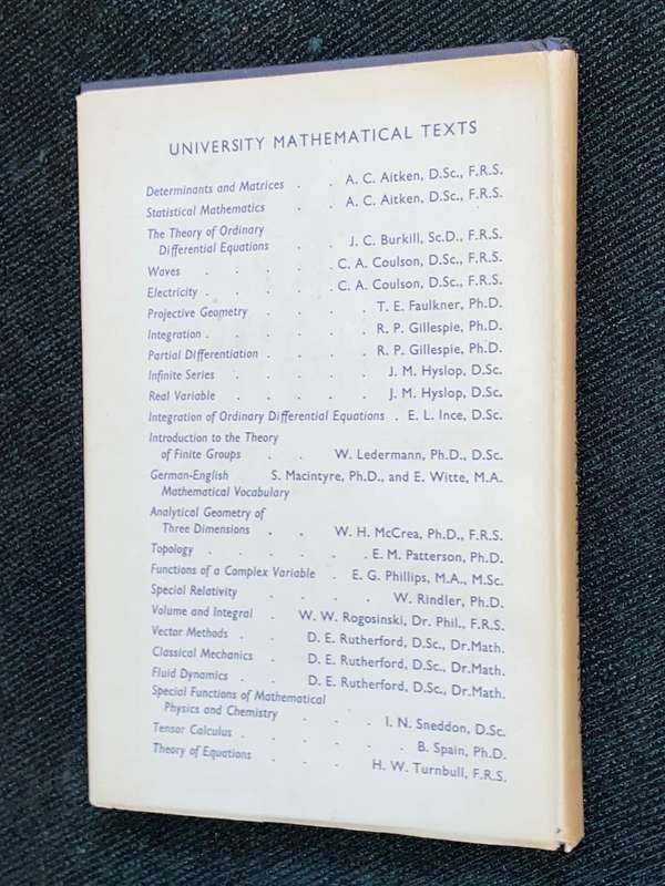 PARTIAL DIFFERENTIATION BY R.P. GILLESPIE