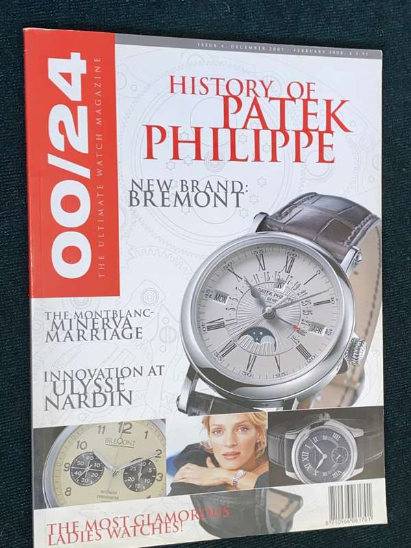 00/24 WATCH MAGAZINE HISTORY OF PATEK PHILIPPE
