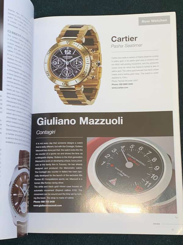 00/24 WATCH MAGAZINE HISTORY OF PATEK PHILIPPE