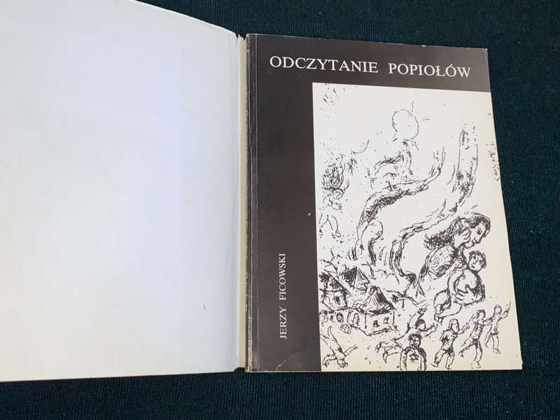 JERZY FICOWSKI ODCZYTANIE POPIOLOW 191/625 LIMITED EDITION