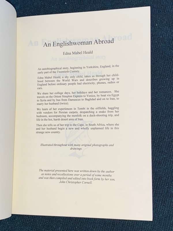 AN ENGLISHWOMAN ABROAD BY EDNA MABEL HEALD