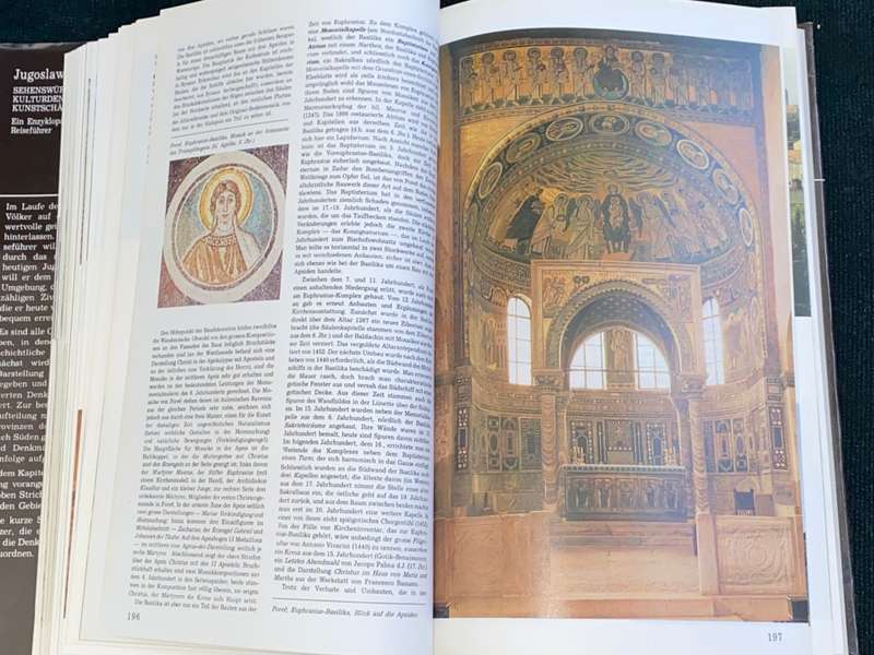 JUGOSLAWIEN SEHENSWURDIGKEITEN KULTURDENKMALER KUNSTSCHATZE