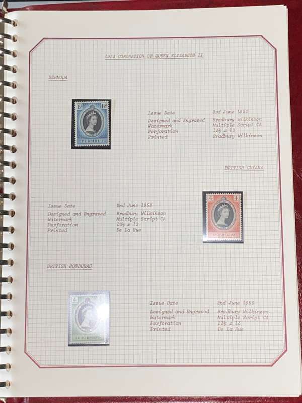 STANLEY GIBBONS ROYAL EVENTS 1953 CORONATION EDITION NUMBER 308