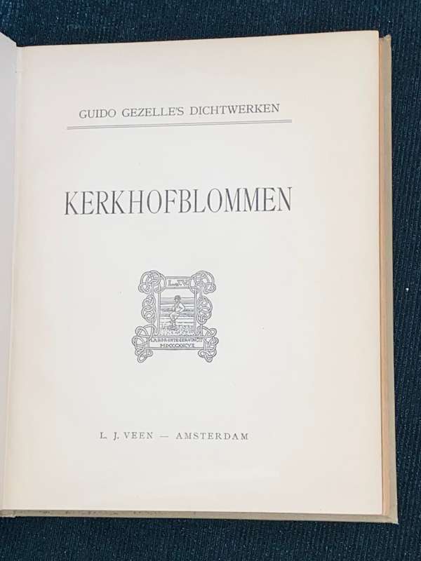 GUIDO GEZELLE KERKHOFBLOMMEN