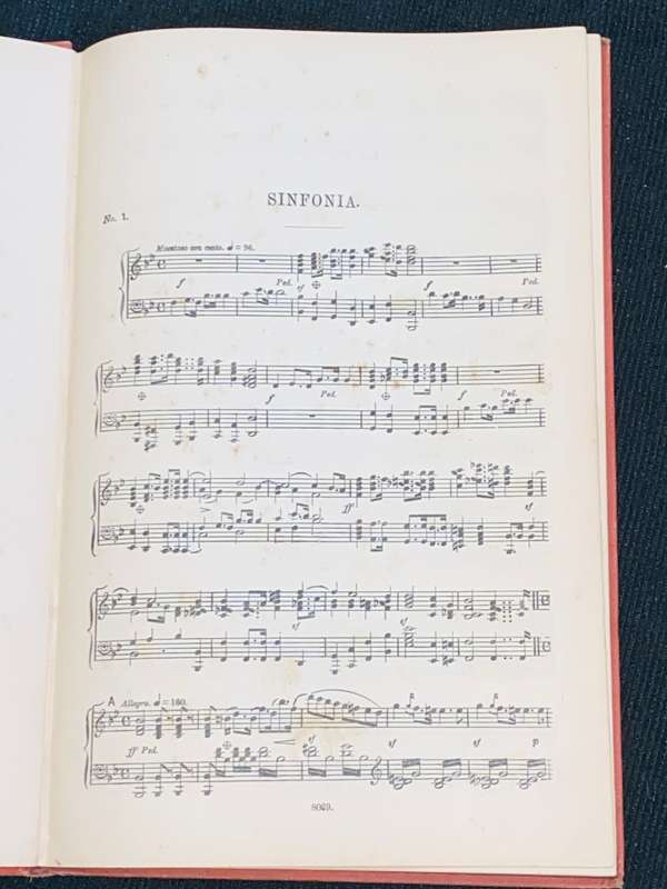 HYMN OF PRAISE LOBGESANG A SYMPHONIA CANTATA COMPOSED BY F. MENDELSSOHN BARTHOLDY