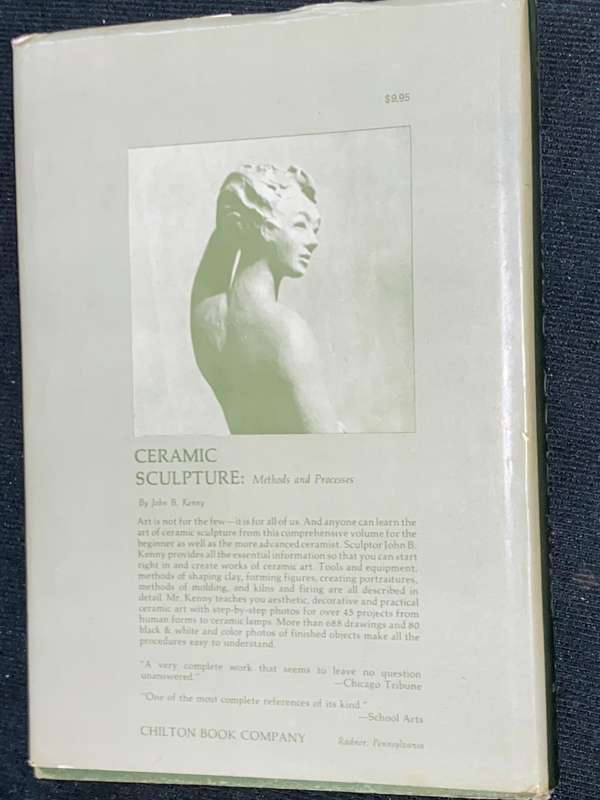 CERAMIC SCULPTURE METHODS AND PROCESSES BY JOHN B. KENNY