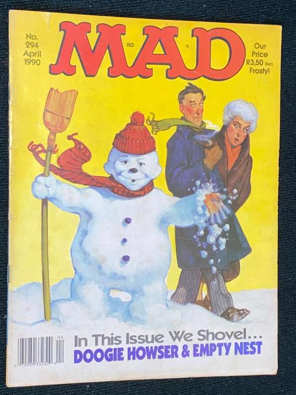 MAD COMIC #294  APRIL 1990 SA EDITION