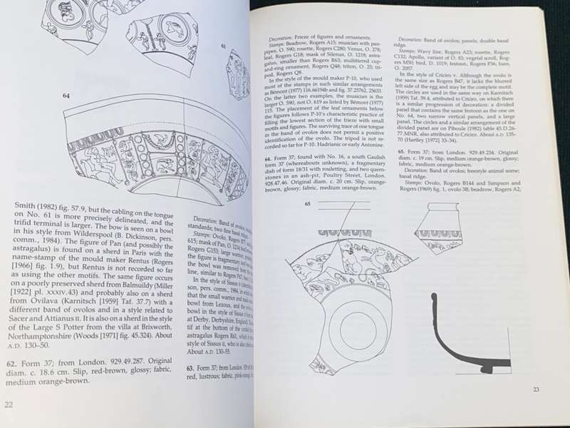 CENTRAL AND EASY GAULISH MOULD-DECORATED SAMIAN WARE IN THE ROYAL ONTARIO MUSEUM