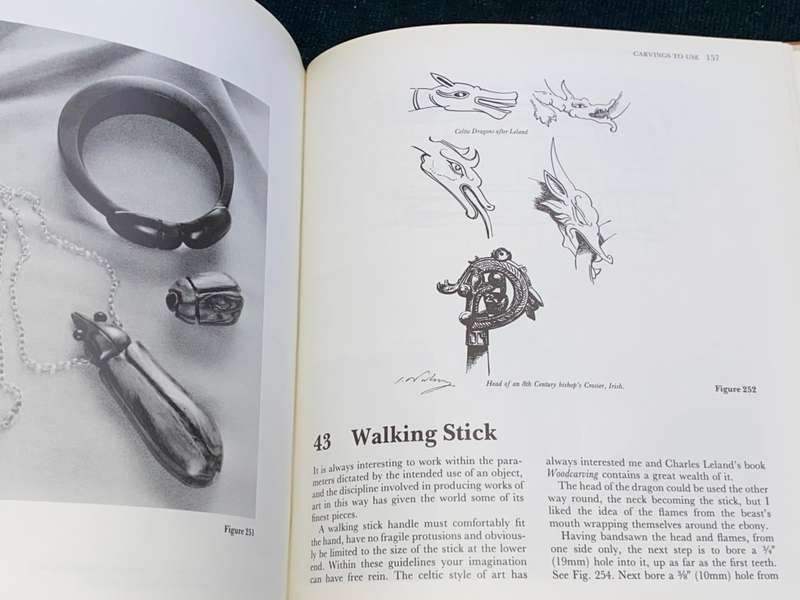 PROJECTS FOR CREATIVE WOODCARVING BY IAN NORBURY SIGNED
