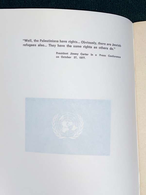 WHO IS A REFUGEE IN THE MIDDLE EAST A DEBATE AT THE UNITED NATIONS 1977