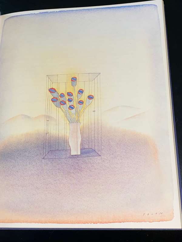 THE MARTIAN CHRONICLES BY RAY BRADBURY WATERCOLORS BY FOLON