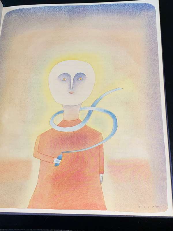 THE MARTIAN CHRONICLES BY RAY BRADBURY WATERCOLORS BY FOLON