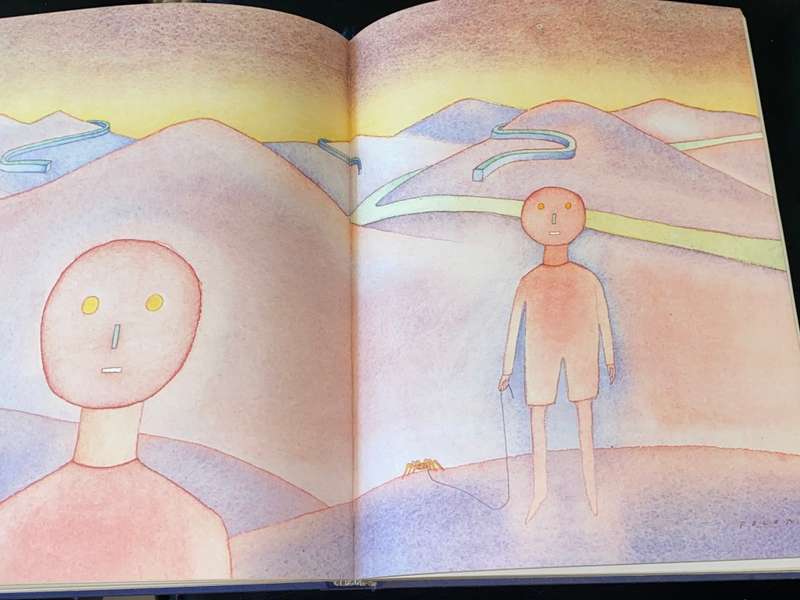 THE MARTIAN CHRONICLES BY RAY BRADBURY WATERCOLORS BY FOLON
