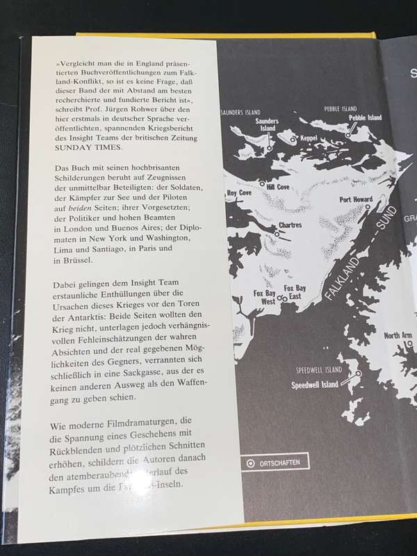 FALKLAND DER KRIEG VOR DEN TOREN DER ANTARKTIS