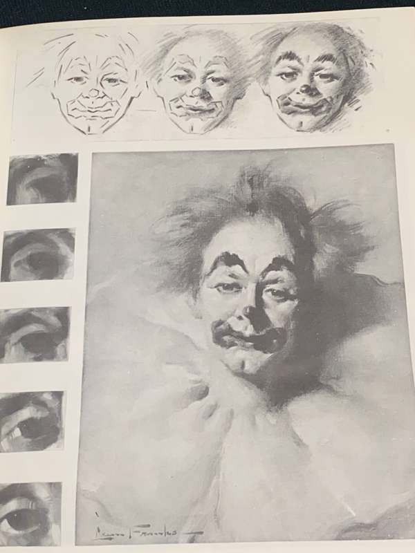 CLOWNS AND CHARACTERS BY LEON FRANKS