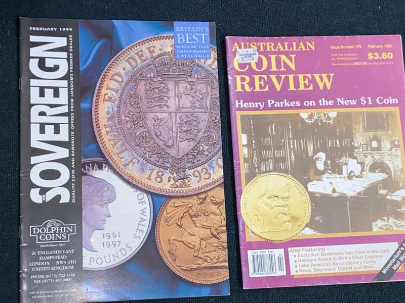 COIN MAGAZINES X 2