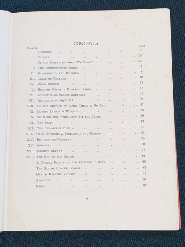 50 YEARS AGAINST THE STREAM THE STORY OF A SCHOOL IN KASHMIR 1880-1930 BY E.D. TYNDALE-BISCOE