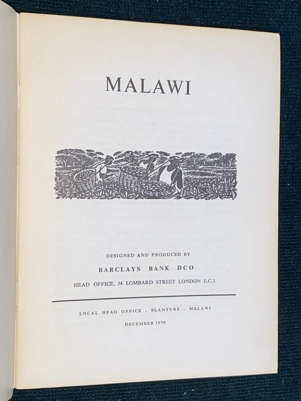 MALAWI  - BARCLAYS BANK AN ECONOMIC SURVEY 1970