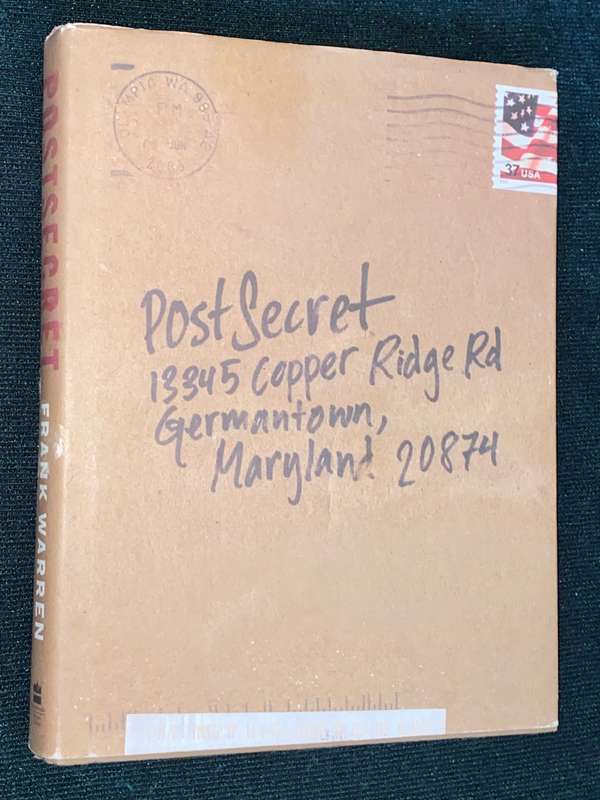 POST SECRET EXTRAORDINARY CONFESSIONS FROM ORDINARY LIVES COMPILED BY FRANK WARREN