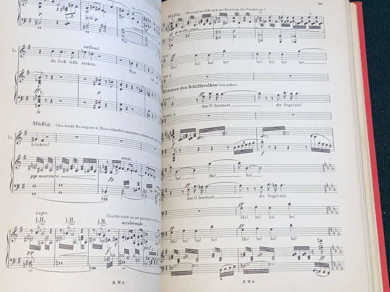 RICHARD WAGNER WERKE TRISTAN UND ISOLDE - OTTO SINGER