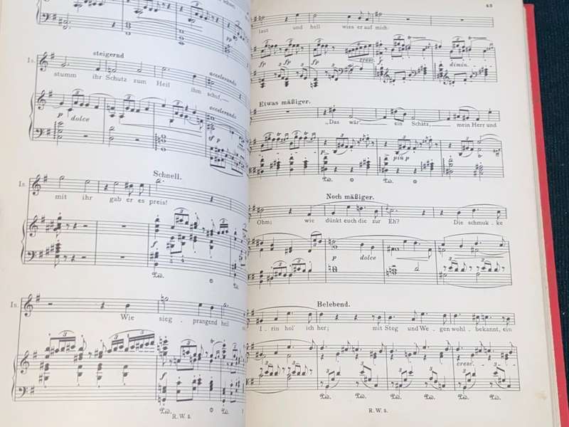 RICHARD WAGNER WERKE TRISTAN UND ISOLDE - OTTO SINGER