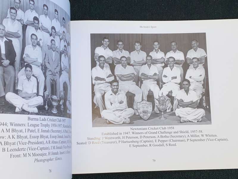 MCANDA`S SPORT A PHOTOGRAPHIC COLLECTION COMPILED BY KOKKIE DUMINY
