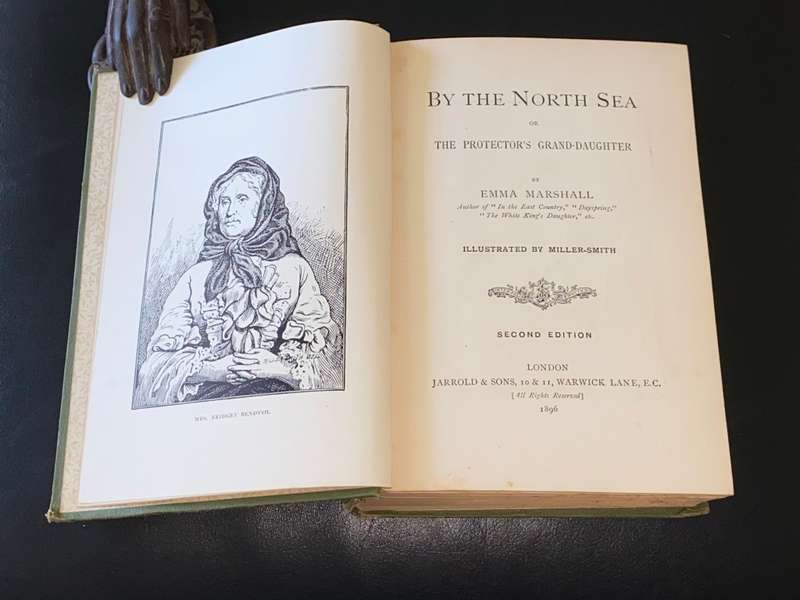 BY THE NORTH SEA OR THE PROTECTOR`S GRAND DAUGHTER BY EMMA MARSHALL 1896